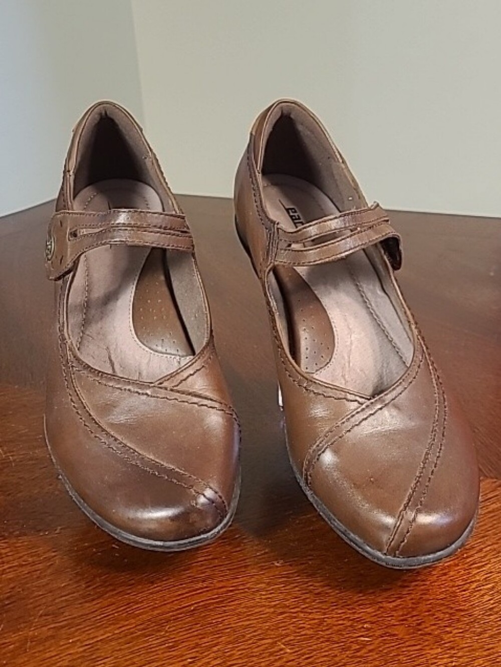 Earth Jasper Women's Brown Mary Jane Comfort Pumps Size 10D 10 Wide